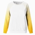 thumbnail image 6 of Towmus Women's Regular-Fit Long-Sleeve Crew Neck Fall Casual Color Block Sweatshirts for Women Solid Color Basic Tops, 6 of 6