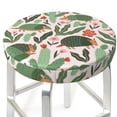 thumbnail image 3 of Easygdp Armadillo Print Easy To Install Bar Stool Covers&Stool Covers Round&Elastic Stool Cover, Barstool Covers,Washable&Bottom With Elastic Edge-12 inch, 3 of 7