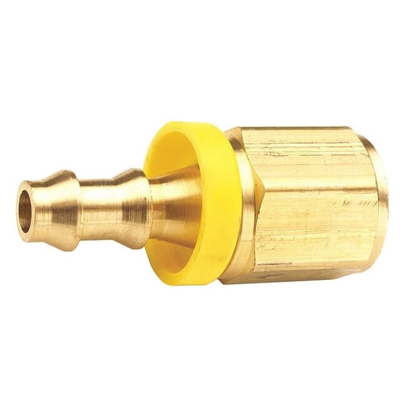 Dixon Push on Hose Fitting,3/8"x1/2",BarbxNPTF 2740608C