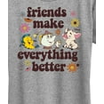 thumbnail image 3 of Disney Princess - Flounder Mrs. Pot  Pua Friends Make Everything Better -  Women's Short Sleeve Graphic T-Shirt, 3 of 5