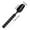Black, variant on Portable Ear Spoon Ear Spoon Aluminum Alloy Mini Spoon Telescopic Fishing Bait Casting Spoon