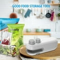 thumbnail image 2 of Mini Bag Sealer, AMIR USB Rechargeable Vacuum Bag Sealer for Plastic Bags Snack Cookies Foods Storage White, 2 of 9