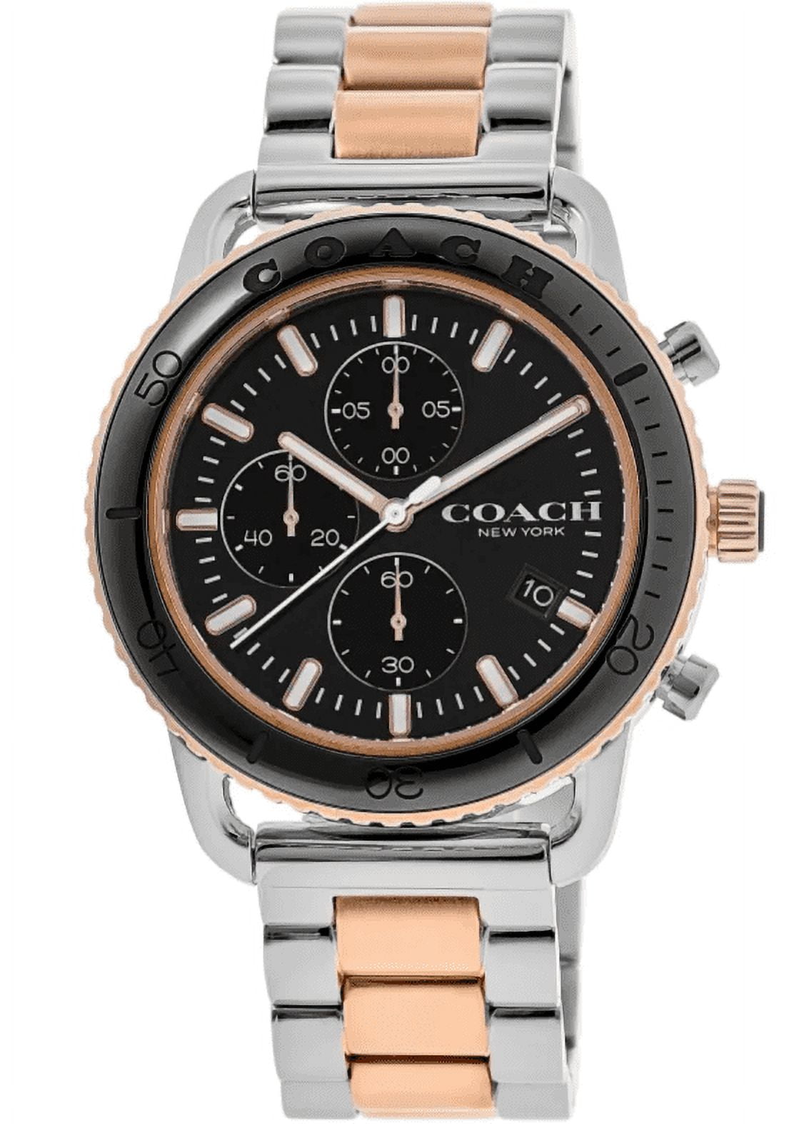 Coach Women’s Silver Stainless Steel Watch 14503131. Coach 14503131 Rose Gold Dial Rose Gold Tone Stainless Steel  main image 2