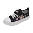 thumbnail image 2 of Willtoo Kids Girl Cartoon Lovely Canvas Shoes for School Walking Running Sport Travel, 2 of 3
