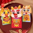 thumbnail image 1 of YAOMOBB Chinese Gift Envelopes Red Envelopes Cartoon Design for Spring Festival Luck Money Envelopes, 1 of 6