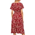 thumbnail image 3 of Gvmfive Women's Bohemian Printed Loose Flowy Summer Casual Dress, 3 of 4