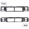 thumbnail image 2 of Kojem Header Panel Grille Mount Panel for 1992-1997 Ford F150 F250 Bronco Replacement for FO1220113 F6TZ8A284AC, 2 of 8