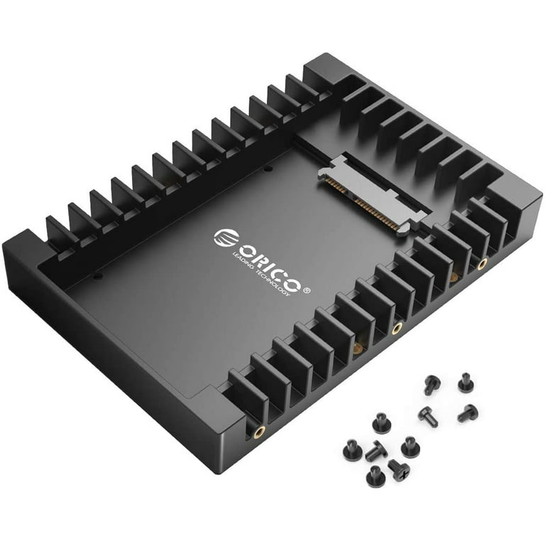 sladre Intim udskiftelig ORICO 2.5 inch SSD Solid State Drive Bracket 2.5 Inch To 3.5 Inch Internal  Hard drive bracket with SATA III Interface for 7 / 9.5 / 12.5mm HDD / SSD -  Walmart.com