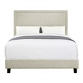 thumbnail image 3 of Picket House Furnishings Emery Upholstered Queen Panel Bed in Natural, 3 of 7