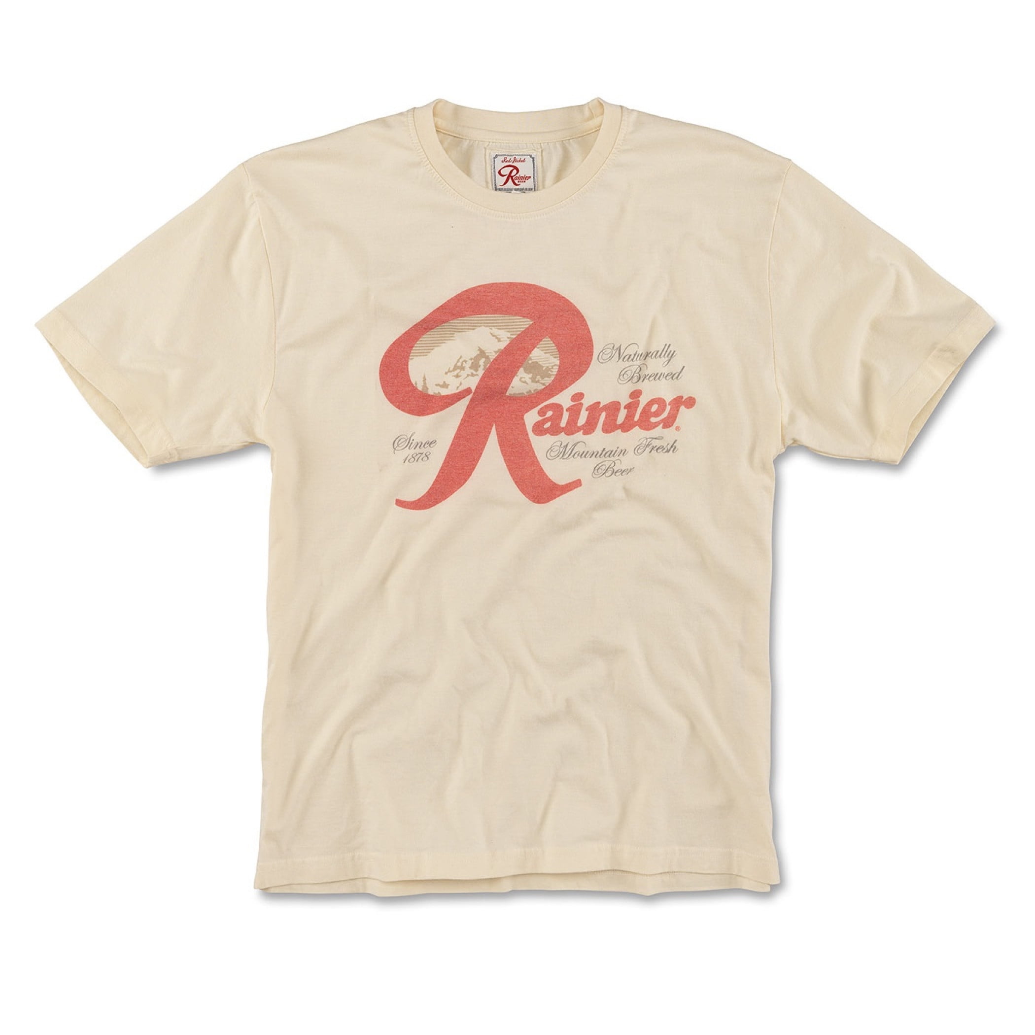 Rainier Beer Faded Logo TShirt2XLarge