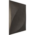 thumbnail image 2 of Ekena Millwork 11 7/8"W x 11 7/8"H Malone EnduraWall Decorative 3D Wall Panel, Universal Aged Metallic Weathered Steel (12-Pack for 11.76 Sq. Ft.), 2 of 6