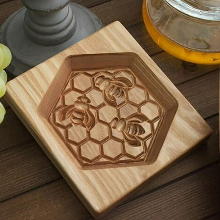 

Christmas Wooden Cookie Mold Carved Press Stamp Molds Biscuit Cutters Christmas Decoration Kitchen Baking Tool