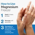 thumbnail image 7 of Magnesium Freeze Topical Magnesium Chloride Cream for Joints, Low Back, Sciatic Nerve & More, 4oz, 7 of 7