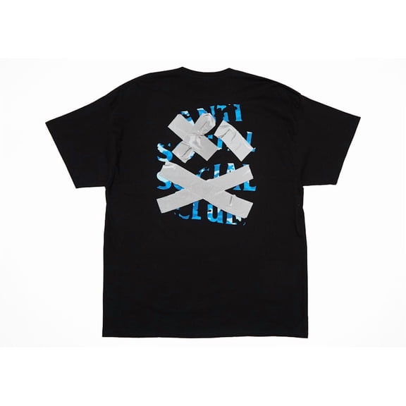 Anti Social Social Club Men's Cancelled (Again) T-shirt Black, from StockX