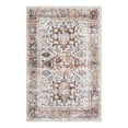thumbnail image 2 of Unique Loom Yara Collection Area Rug - Sunil (4' x 6' Rectangle Ivory Almond/Black), 2 of 6