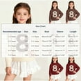 thumbnail image 3 of Blusas y camisas de cuello redondo y manga larga para niños, suéter unisex de invierno de color liso con estilo para la cabeza, top de punto de manga larga, top de poliéster para niños, 3 of 8