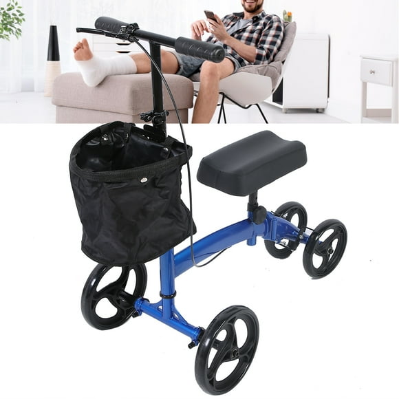 Spptty Steerable Adjustable Foot Injury Recovery Knee Walker Leg Walker Knee Scooter