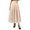 Beige, variant on RYKJLWY Skirts for Women Women's Pleated Skirt Mesh Skirt Fairy Skirt Mid Length Long Skirt Dance Skirt Faldas Largas De Mujer Para Iglesia (Beige,Xl)