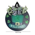 thumbnail image 2 of Letrero Del Día San Patricio Tablero Puerta Bienvenida Irlandés para Suministros Fiesta, 2 of 6