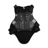 Black Adult Motorcycle Protective Body Armor Vest Guard Protector Jacket Gear XL