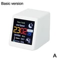 thumbnail image 1 of Desktop Smart Weather Station LED LCD Digital Clock HOT WiFi 2023 M6X1, 1 of 8