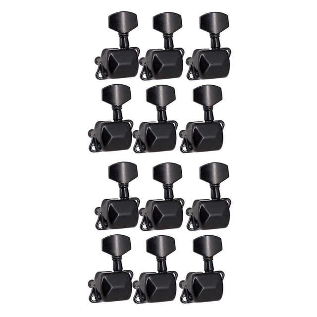 Toystoory 6 piezas de clavijas de afinación de guitarra, afinadores de cabeza de máquina, perillas de repuesto, 6 piezas derechas Type1 NO1 Toystoory CBP232499