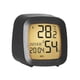 thumbnail image 2 of Reloj despertador Digital compacto, reloj de noche con pantalla LCD de temperatura y humedad, portátil para escritorio de oficina, multiusos , negro Macarena Reloj despertador digital, 2 of 8
