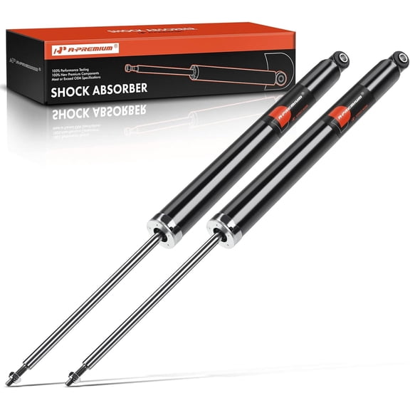 A-Premium Rear Shock Absorbers Compatible with Ford Focus 2012 2013 2014 2015 2016 2017 2018, 2-PC Set