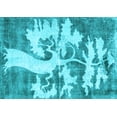thumbnail image 1 of Ahgly Company Indoor Rectangle Persian Light Blue Traditional Area Rugs, 2' x 3', 1 of 4