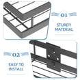 thumbnail image 3 of unbranded Repisa Adhesiva De Hierro Para Cocina Con Compacto Y Almacenamiento, 3 of 8