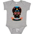 thumbnail image 3 of Inktastic Day of the Dead Skull BLK Boys or Girls Baby Bodysuit, 3 of 5