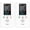 White, variant on Gas Detectors for Home Natural Gas, 4-in-1 Detector with LCD HD Screen, Real-Time Display for Home, Apartment, Hotel, Camping RV