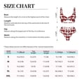thumbnail image 6 of Daiia Cute Red Crab Women's Bikini Set Two Piece Swimsuit High Waisted Bikini Adjustable Straps Bikini Perfect for Beach, Pool, and Summer Vacation-Medium, 6 of 9