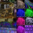 thumbnail image 5 of Elnsivo 300LED Net Lights, 14.8ftx5ft Decorative Outdoor String Lights for Bushes Xmas Tree Party Garden - Warm White, 5 of 6