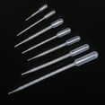 thumbnail image 4 of facefd 100pcs/bag Graduated Pipette Plastic PE Material High Acid Alkaline Storage Container Dropper 1/2/3/5/10ml, 4 of 5