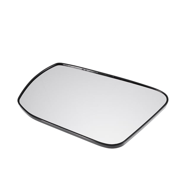 Unique Bargains 1 Pcs Reemplazo del vidrio del espejo retrovisor del lado del conductor izquierdo calefaccionado blanco con respaldo para Nissan Altima