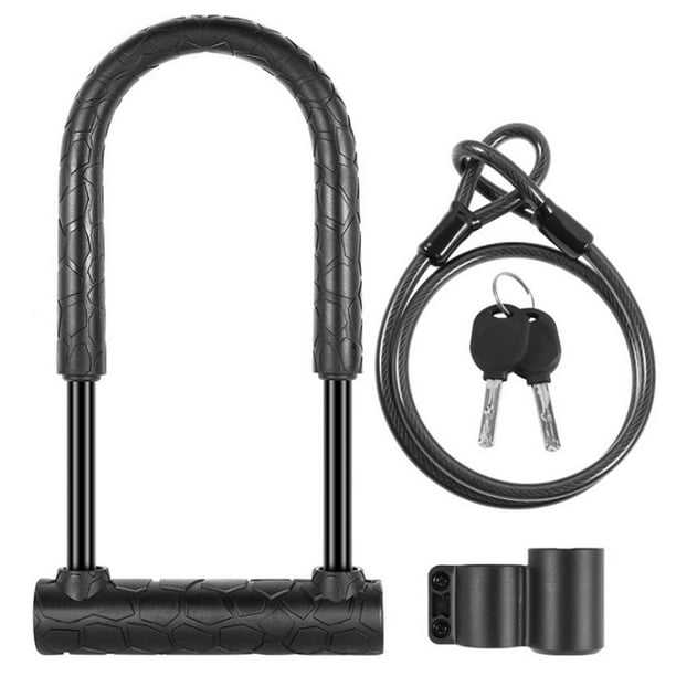 Antitheft Bike U Lock Heavy Duty Combination Bicycle Lock Security