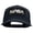 Navy, variant on NASA Black and White Logo Embroidered Patched Solid Twill Cap - Black OSFM