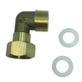 thumbnail image 2 of Adaptador de latón Macarena Conector de conexión de válvula en T, 2 of 8