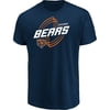 Men's Majestic Navy Chicago Bears Pigskin Classic T-Shirt