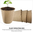 thumbnail image 3 of EeaseMX 1 juego de 50 macetas de papel biodegradables para propagar plantas en el jardín., 3 of 7