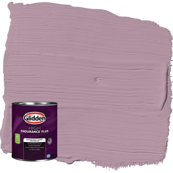 Glidden HEP Ashberry / Purple Eggshell Interior Paint with Primer, 1 Quart