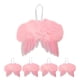 thumbnail image 1 of 5 decoraciones colgantes de Navidad, decoraciones para árboles de Navidad, plumas de ángel, alas de ángel para decoración de fiestas y festivales , Rosa BLESIY Ala del ángel, 1 of 8