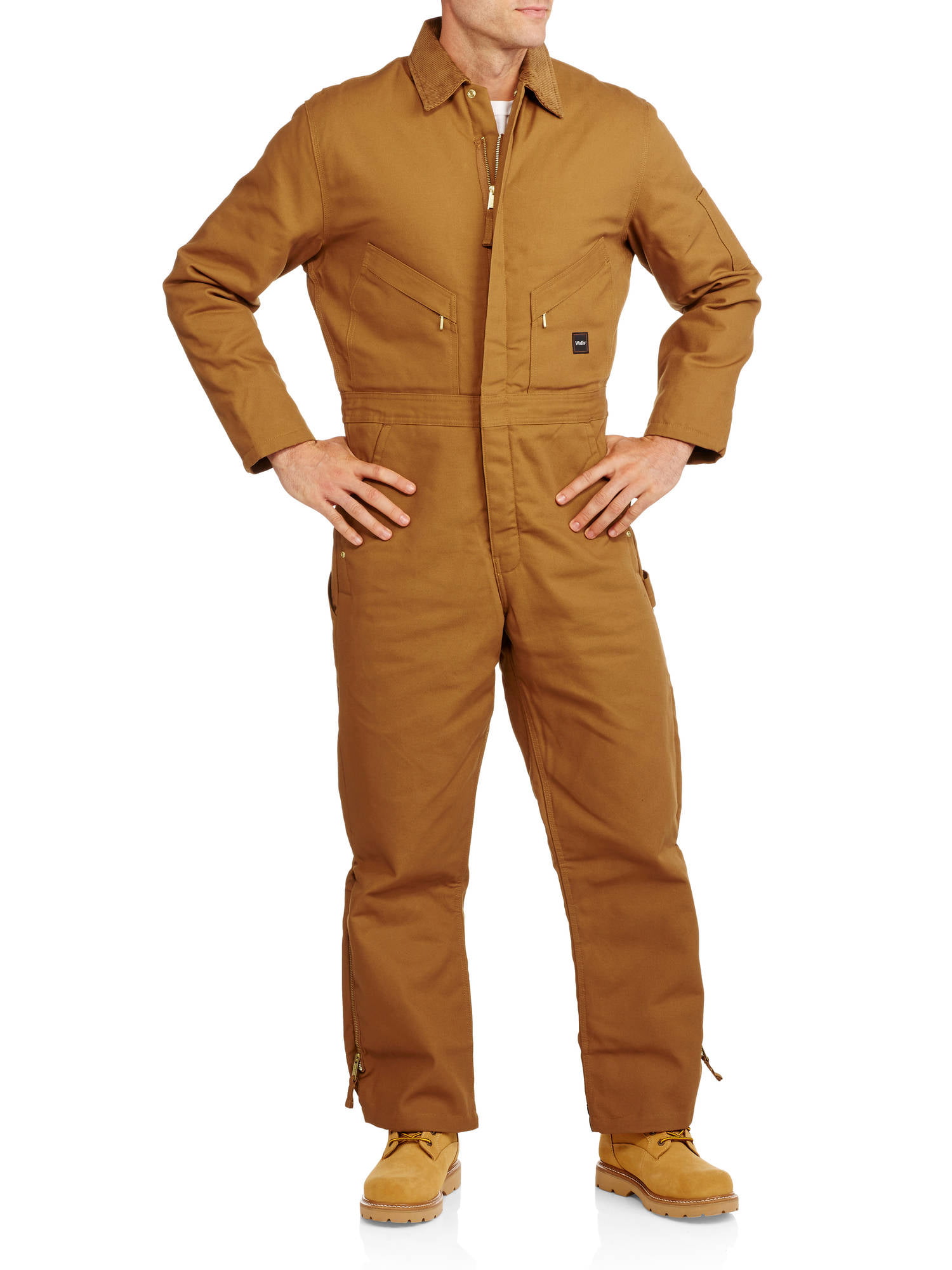Size XL Tall Walls Plano Insulated Brown Duck Coveralls