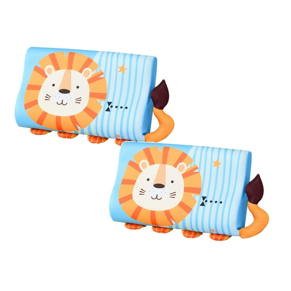2Pcs 18X10In Calmlye Pillow The Children'S Pillow For Better And Healthier Sleep Kids Cushion Ergonomic Breathable Skin Friendly Memory Pillow Children'S Cartoon Pillow Support 45X27Cm Pillow Case