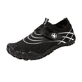 thumbnail image 4 of sususu Water Shoes Boys Girls Barefoot Shoes Outdoor for Beach Aqua Swim Pool River Water Quick-Drying Boating Fishing Diving Surfing with Yoga Aerobics Black 8-9 Years, 4 of 4