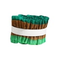 thumbnail image 4 of Rongfmy 2 Pcs Rouleau de Papier Froissé Arrière-Plan Artisanat Déco Rideau Rouleau de Papier Crêpe Brun Vert, 4 of 9