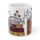 thumbnail image 1 of Taza de café de cerámica con diseño simple y múltiples opciones de patrones para taza de té llena de agua., 1 of 4