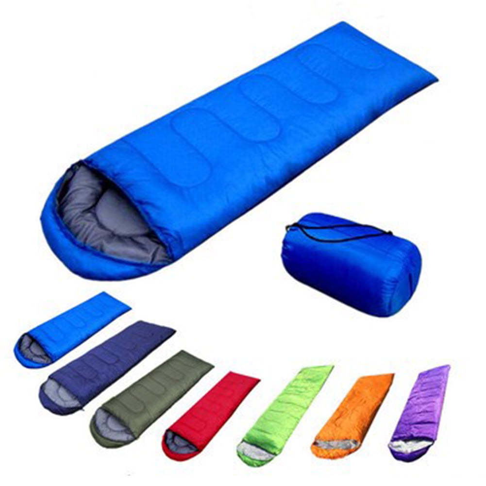 Portable Lightweight Envelope Sleeping Bag with Compression Sack for