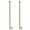 Copper Gold, variant on Uxcell Straight Pipe Lamp Stems Rod Kit, M10 100mm l Rod with Nut, Black 4 Set
